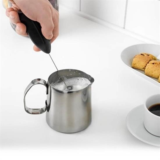 shop® El Çırpıcısı Pilli Mini Portatif Mutfak Mikseri Köpürtme Aleti